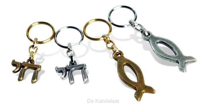 Sleutelhanger - Chai koperkleurig