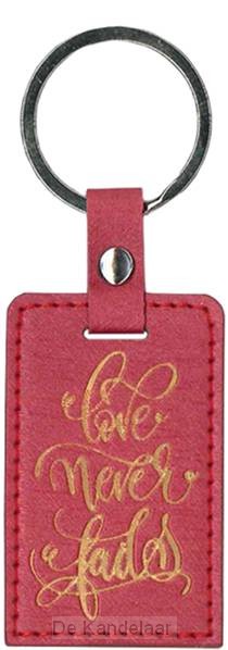 Luxleather Keyrig Love never fails