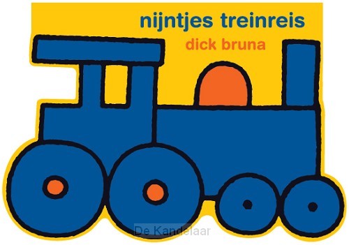 nijntjes treinreis - kartonboek