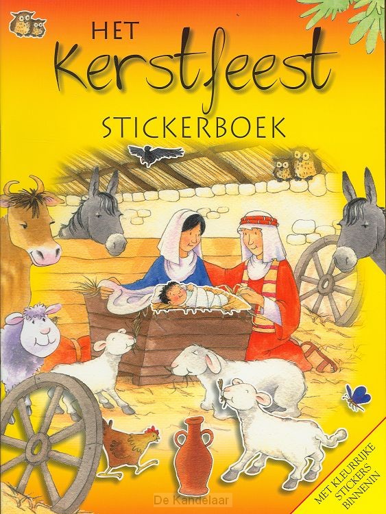 Het Kerstfeest stickerboek