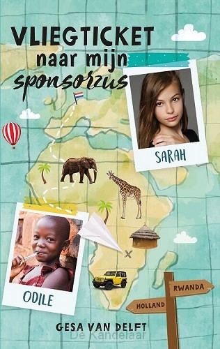 Vliegticket naar mijn sponsorzus