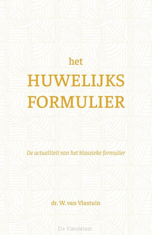 Het huwelijksformulier