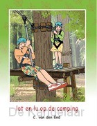 Lot en Lu op de camping