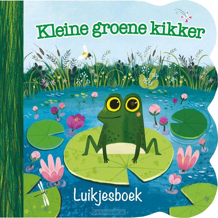 Kleine groene kikker luikjesboek