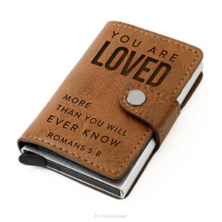 Wallet loved lichtbruin