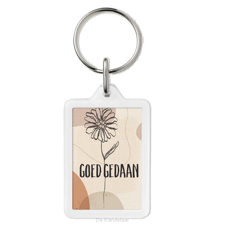 Sleutelhanger goed gedaan