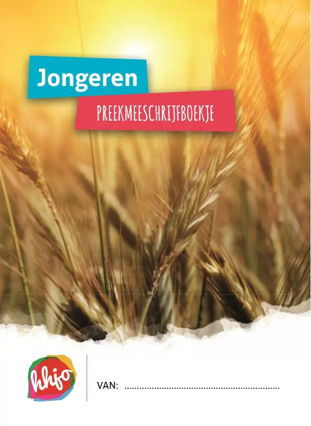 Preekmeeschrijfboekje