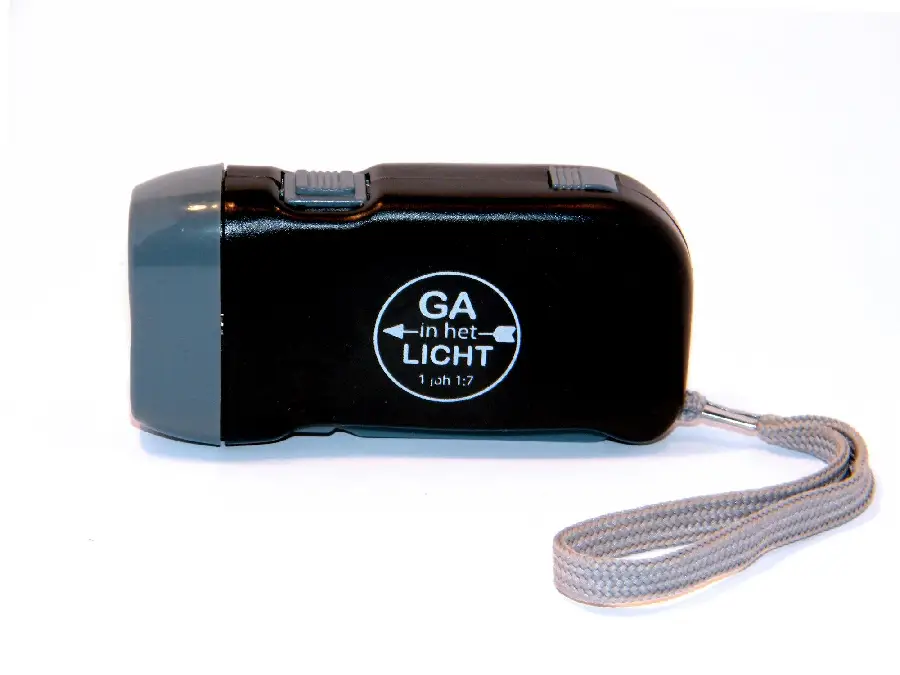 Zaklamp Ga in het licht