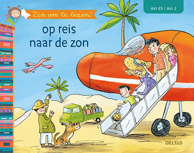 Zin om te lezen! op reis naar de zon