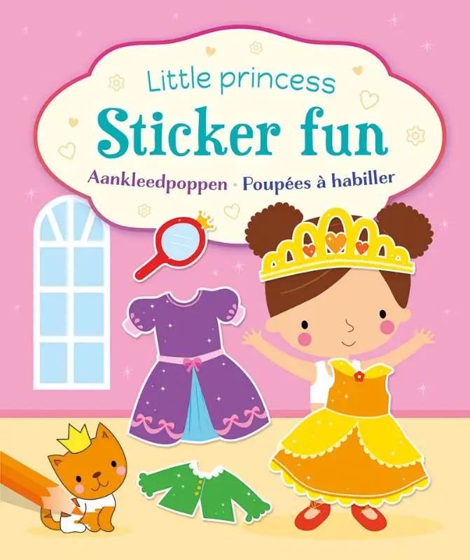 Little princess sticker fun - aankleedpo