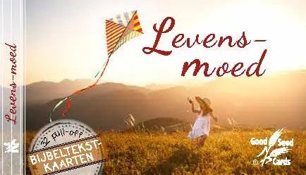 Levensmoed - bijbeltekstkaartjes