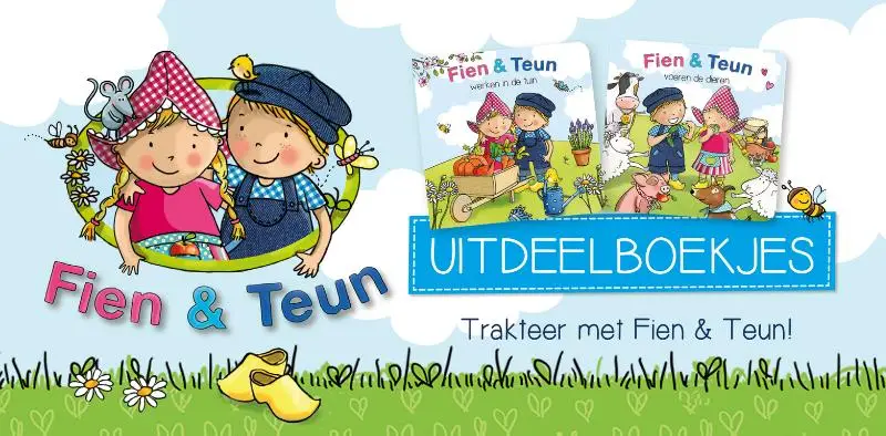 Fien & Teun 10 uitdeelboekjes