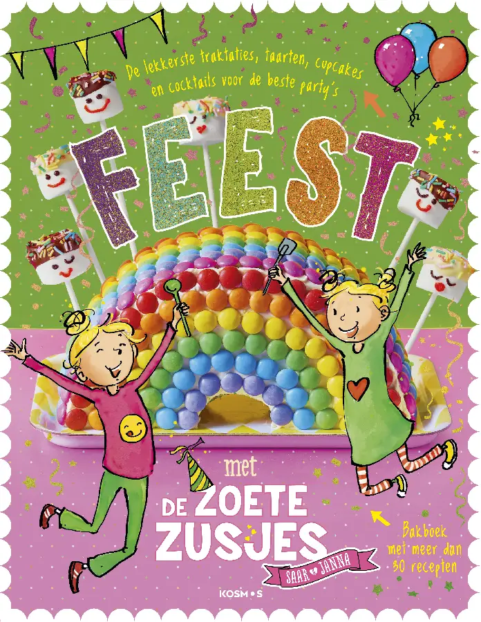 Feest met de Zoete Zusjes - bakboek