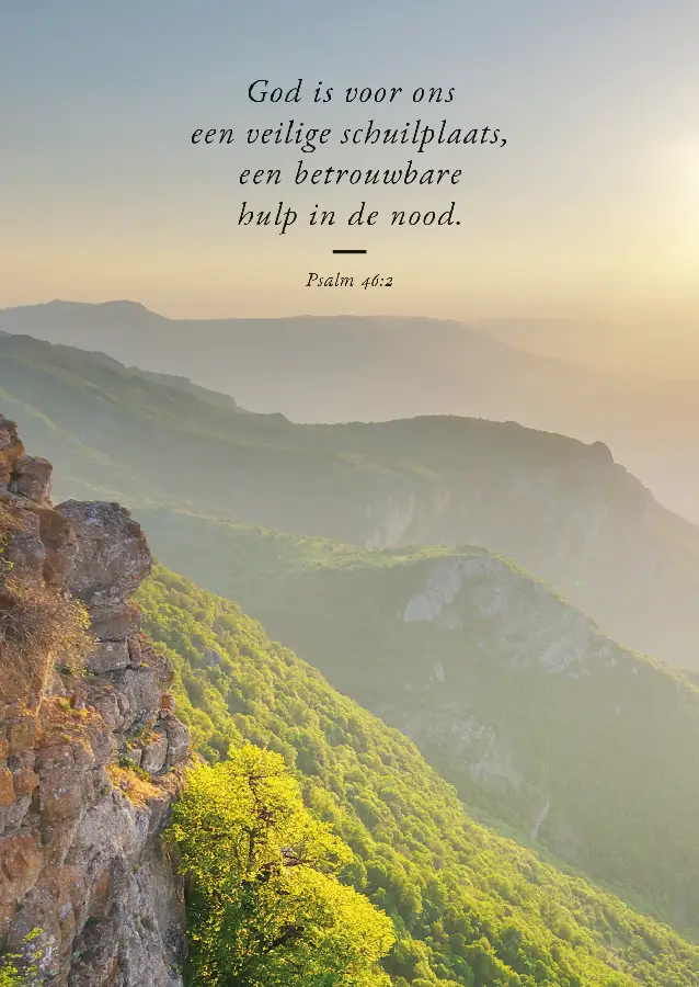 Poster A4 - God is voor ons...