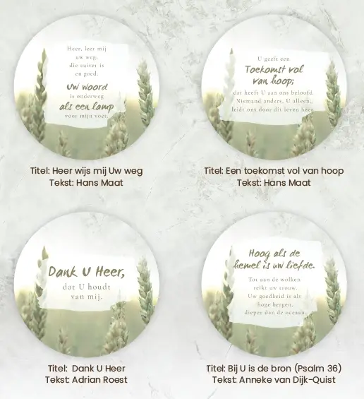 Onderzetters rond 10 cm