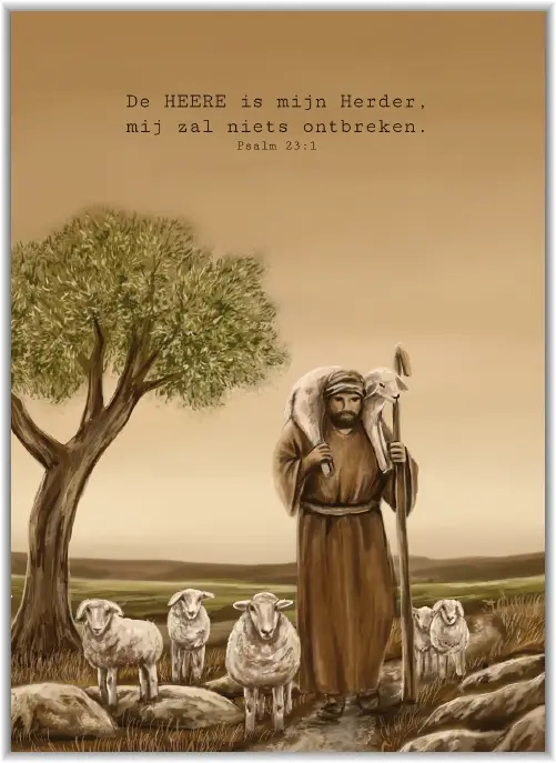 Poster A4 - Wapenrustig Efeze 6