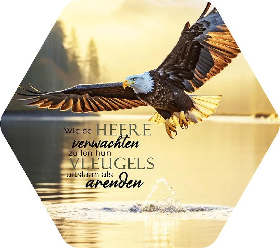 Wie de Heere verwachten / adelaar