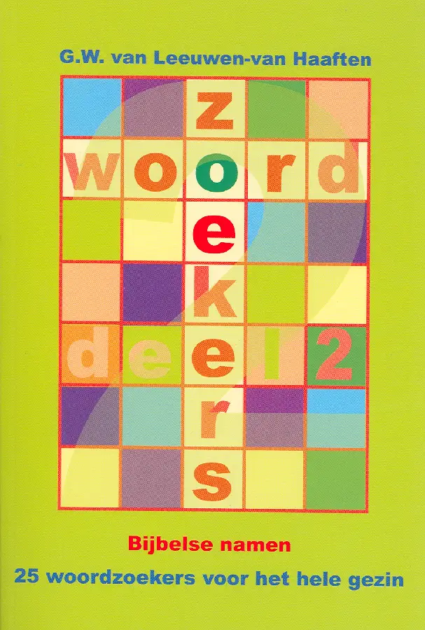 Woordzoekers 2 Bijbelse namen