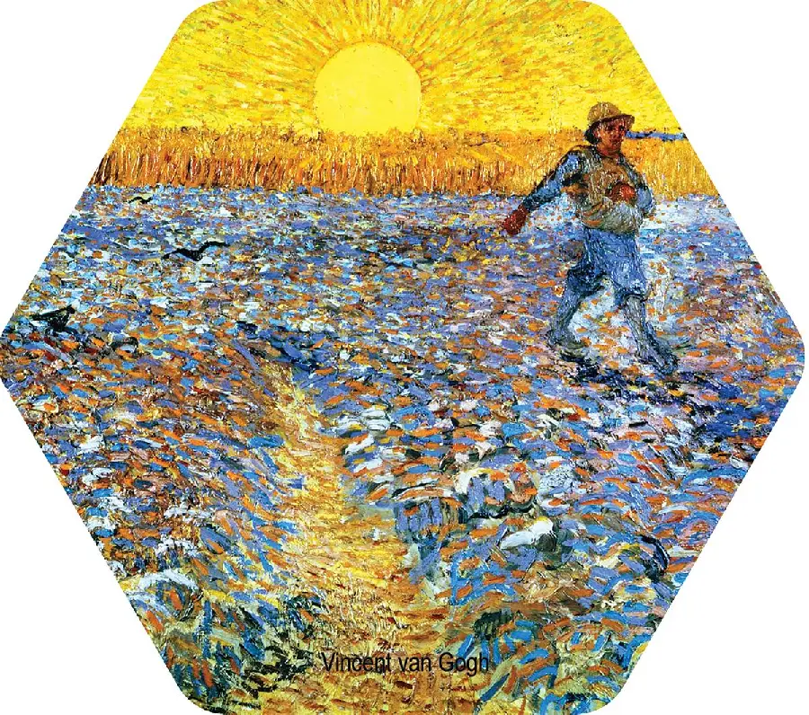 De zaaier. Vincent van Gogh