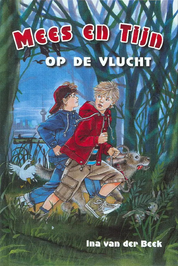 Mees en Tijn op de vlucht