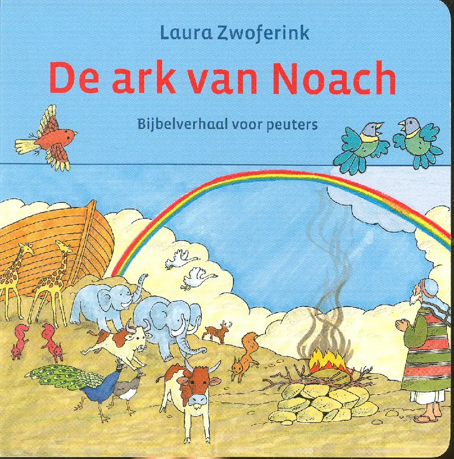 De ark van Noach kartonboekje