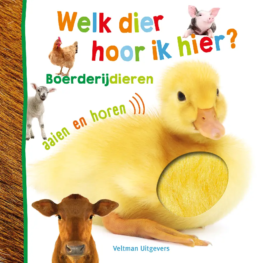 Welk dier hoor ik hier? Boerderijdieren