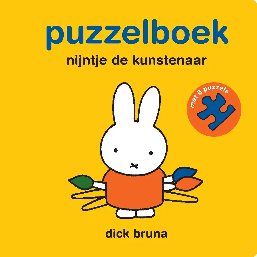 puzzelboek - nijntje de kunstenaar