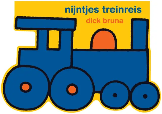 nijntjes treinreis - kartonboek