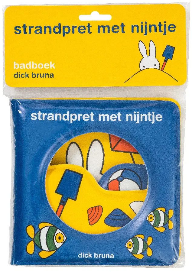 strandpret met nijntje - badboek
