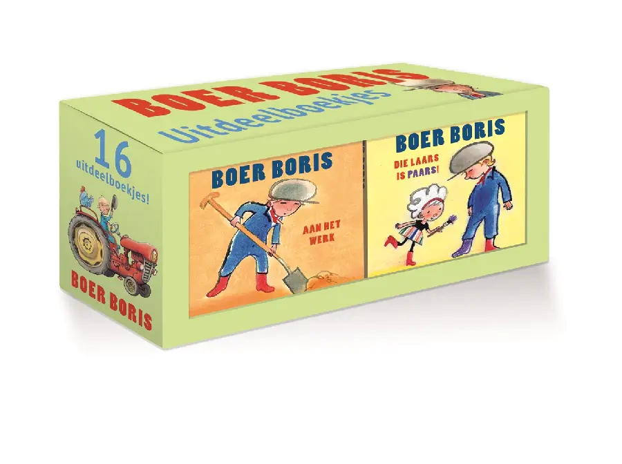 Boer Boris 16 uitdeelboekjes