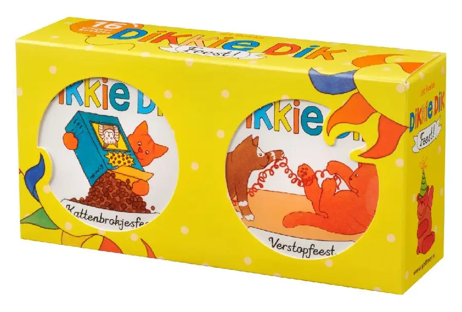 Dikkie dik feest! 16 uitdeelboekjes