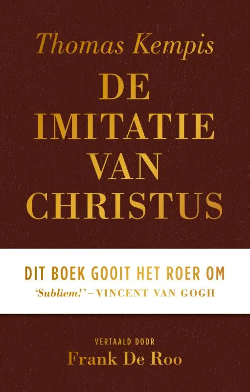 De imitatie van Christus luxe ed
