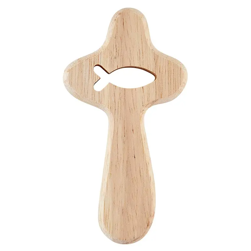 Handheld cross Cutout Fish