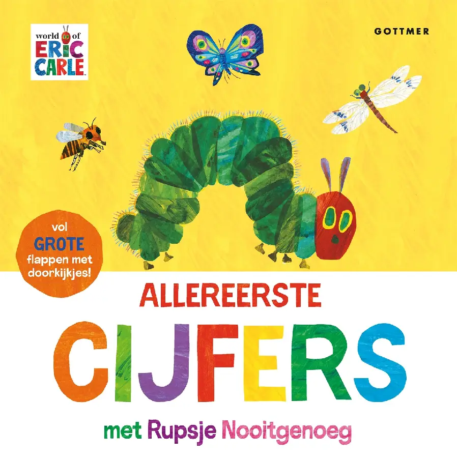 Allereerste cijfers met Rupsje Nooitgen.