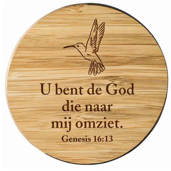 Zakspiegel 7 cm -  U bent de God