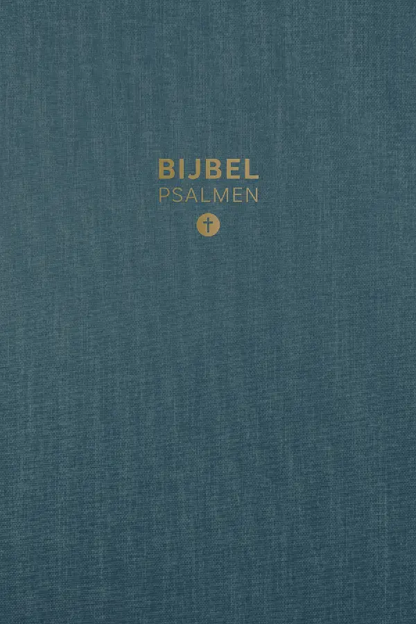 Bijbel HSV limited ed. + psalmen petrol
