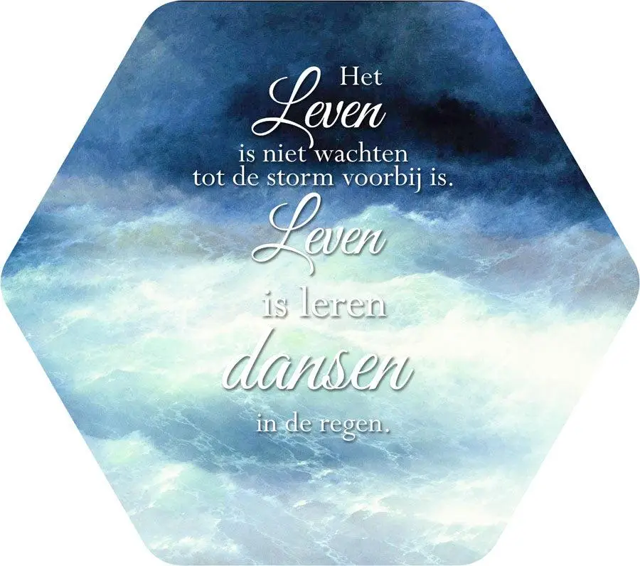 Het leven is niet wachten