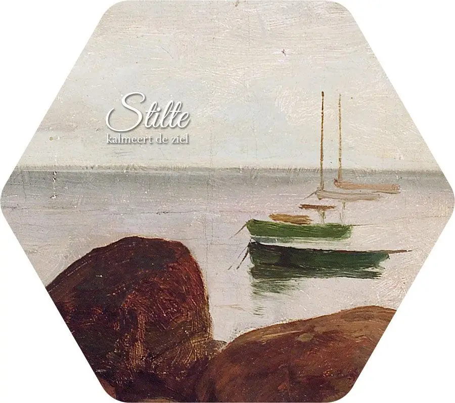 Stilte kalmeert de ziel / boot