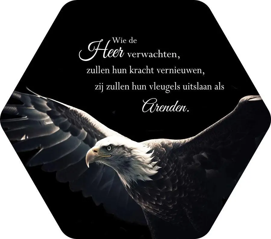Wie de Heer verwachten / adelaar