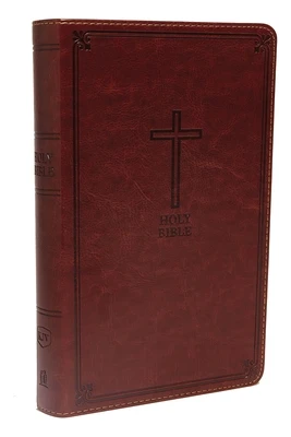 KJV - Deluxe Gift Bible, Brown Imit. Lea